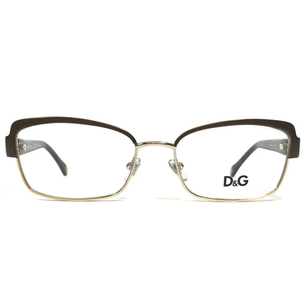 Dolce & Gabbana Eyeglasses Frames D&G5102 1101 Tortoise Brown Gold 51-16-135